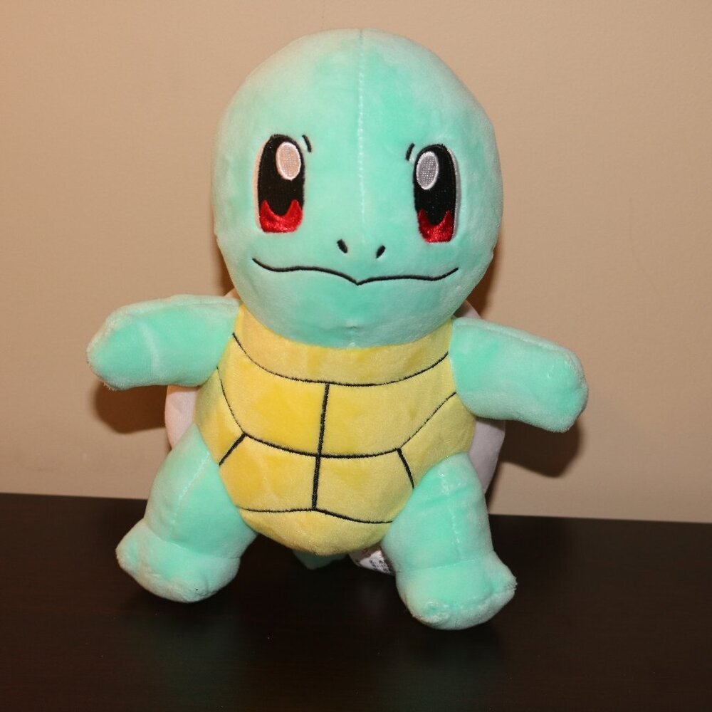Pokemon Squirtle plush 9 inch clean and in good condition